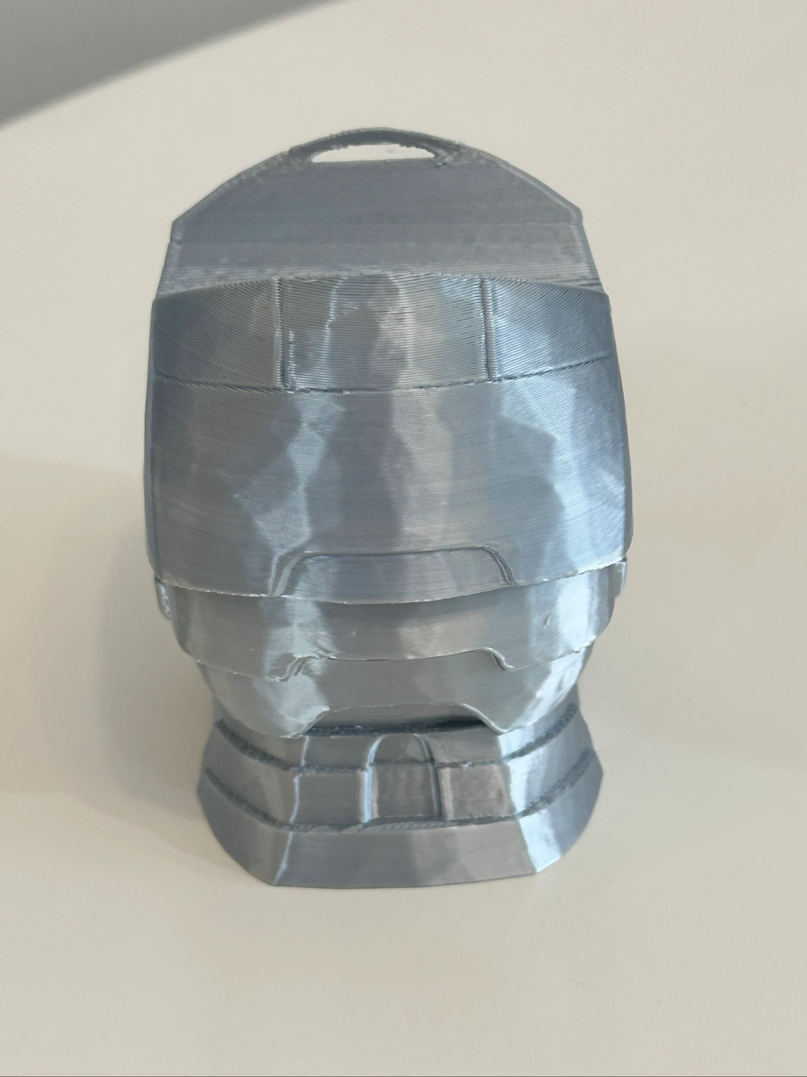 Organisator/stand voor controller – Zilveren Iron Man helm – photo 6